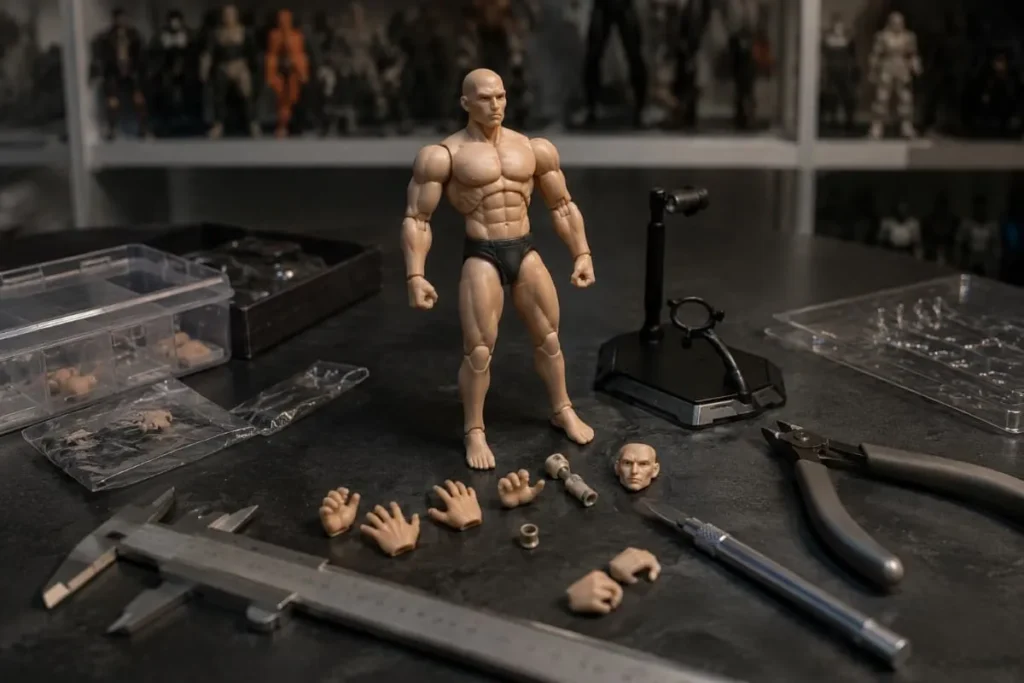 Inspection for the action figures