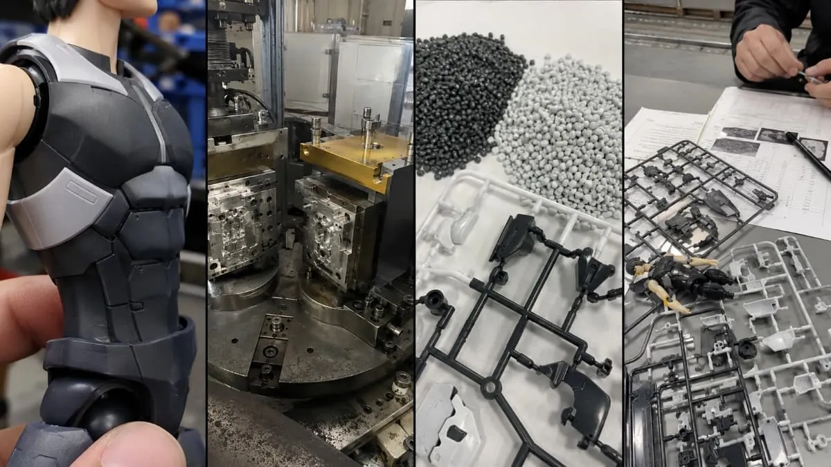 Two-Color Molding process and parts