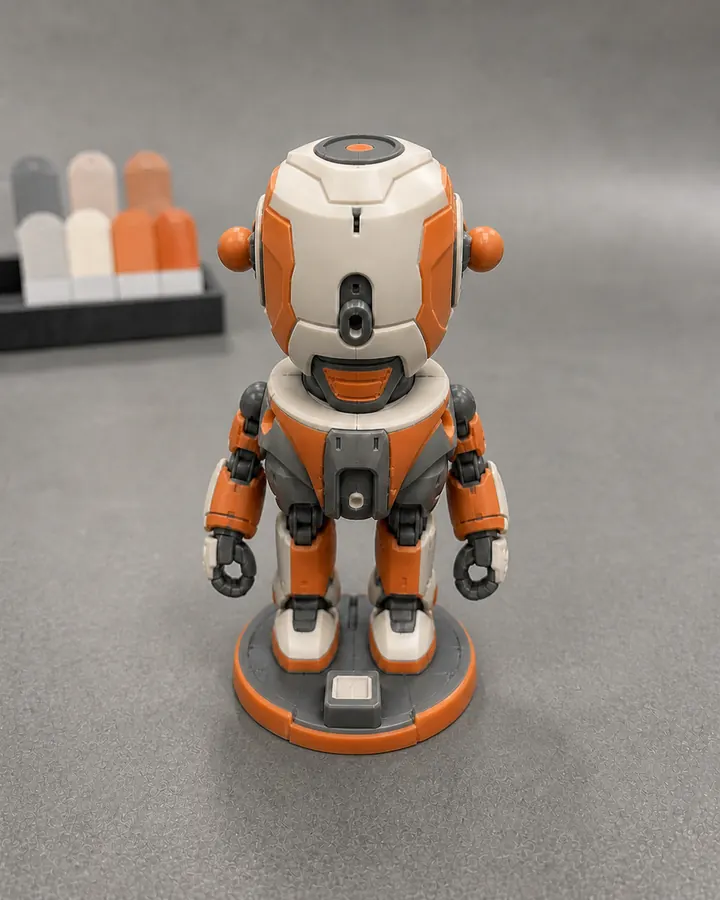 painted prototype sample for appearance review