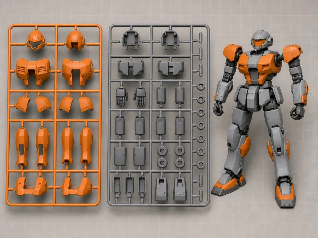 plastic model kit engineering route