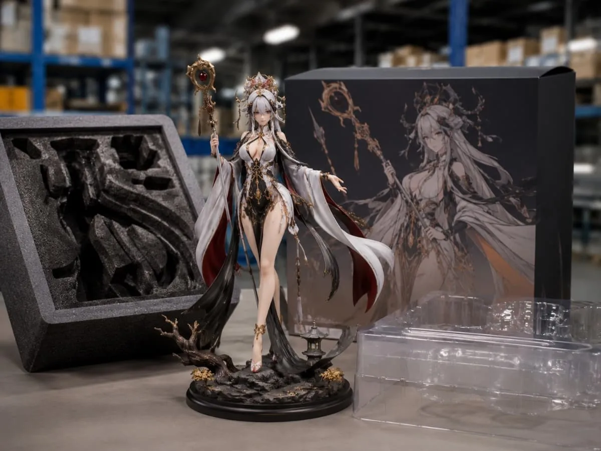 Custom static figures, character figurines and display statues