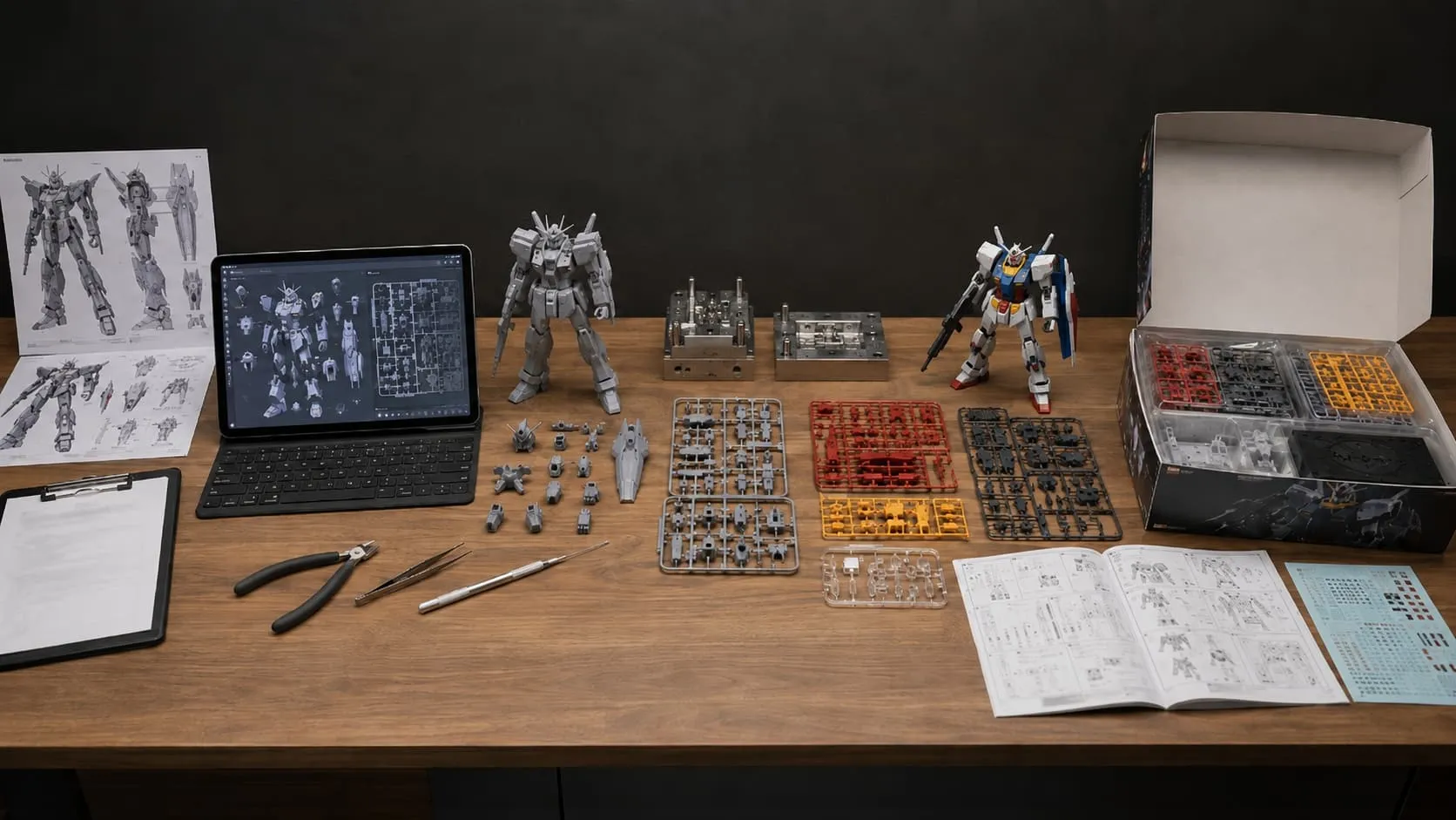 From Authorized Design to a Complete Custom Model Kits Pack-Out