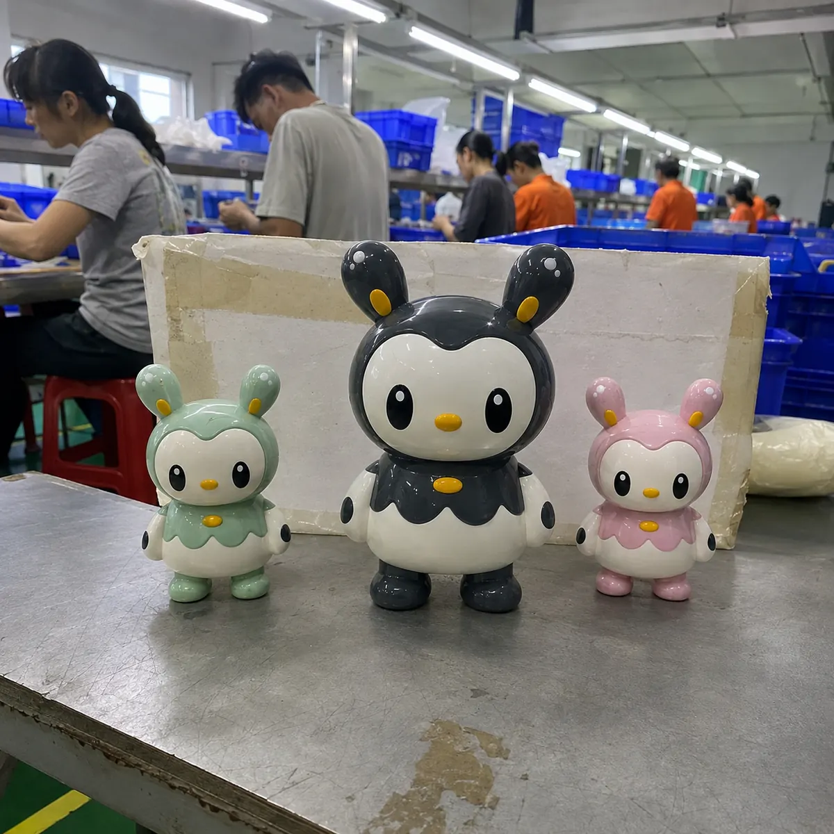 custom vinyl character toy series prepared for product planning